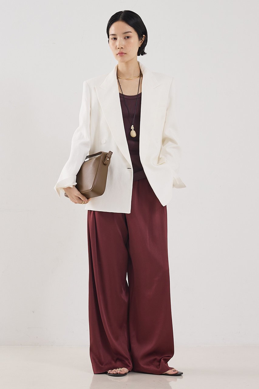 【ザ ストア バイ シー/THE STORE by C】の【COCUCA】ウォッシャブルシルクパンツ 大人の最旬トレンドファッション＆コーディネート founy(ファウニー) 　ファッション　Fashion　レディースファッション　Fashion for Women　パンツ　Pants & Trousers　なめらか　Smooth, Silky Texture　ギャザー　Gathered, Ruffled　シルク　Silk, 100% Silk　ストレッチ　Stretch, Stretchy Fabric　バランス　Balance, Style Balance　リュクス　Luxury, Elegant, High-End, Chic　再入荷　Restock / Back in Stock　夏　Summer　other-4|ID: prp329100004881826 ipo3291000000036870677