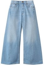 【マザー/MOTHER】の【LIL】 LEMON TWIST SNEAK パネルワイドデニム (MUH) 人気、トレンドファッション・服の通販 founy(ファニー) ファッション Fashion レディースファッション Fashion for Women パンツ Pants & Trousers デニムパンツ・ジーンズ・美脚デニム Denim Jeans & Pants おすすめ Recommended / Our Picks コンパクト Compact, Small Size デニム Denim, Jeans Material バランス Balance, Style Balance 再入荷 Restock / Back in Stock thumbnail ライトブルー|ID: prp329100004881839 ipo3291000000036438349