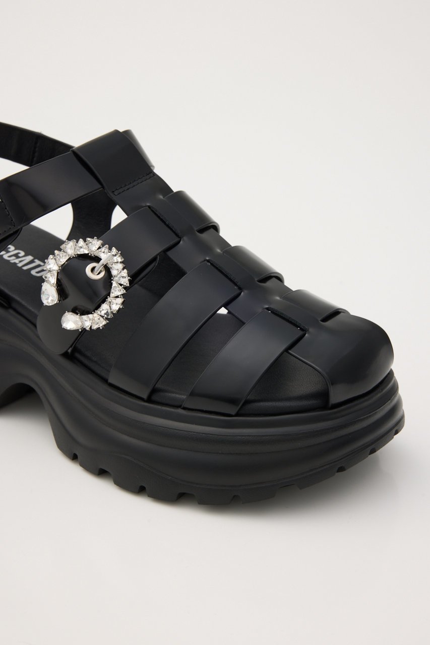 【スタッカート/STACCATO】のムーングルカライトサンダル 人気、トレンドファッション・服の通販 founy(ファニー) 　ファッション　Fashion　レディースファッション　Fashion for Women　ガラス　Glass, Glassware　サンダル　Sandals, Summer Shoes　ストーン　Stone, Gem-Like　スニーカー　Sneakers, Trainers　ソックス　Socks, Hosiery　バランス　Balance, Style Balance　エレガント 上品　Elegant　厚底　Platform Shoes　軽量　Lightweight, Ultra Light　other-6|ID: prp329100004881918 ipo3291000000036439107