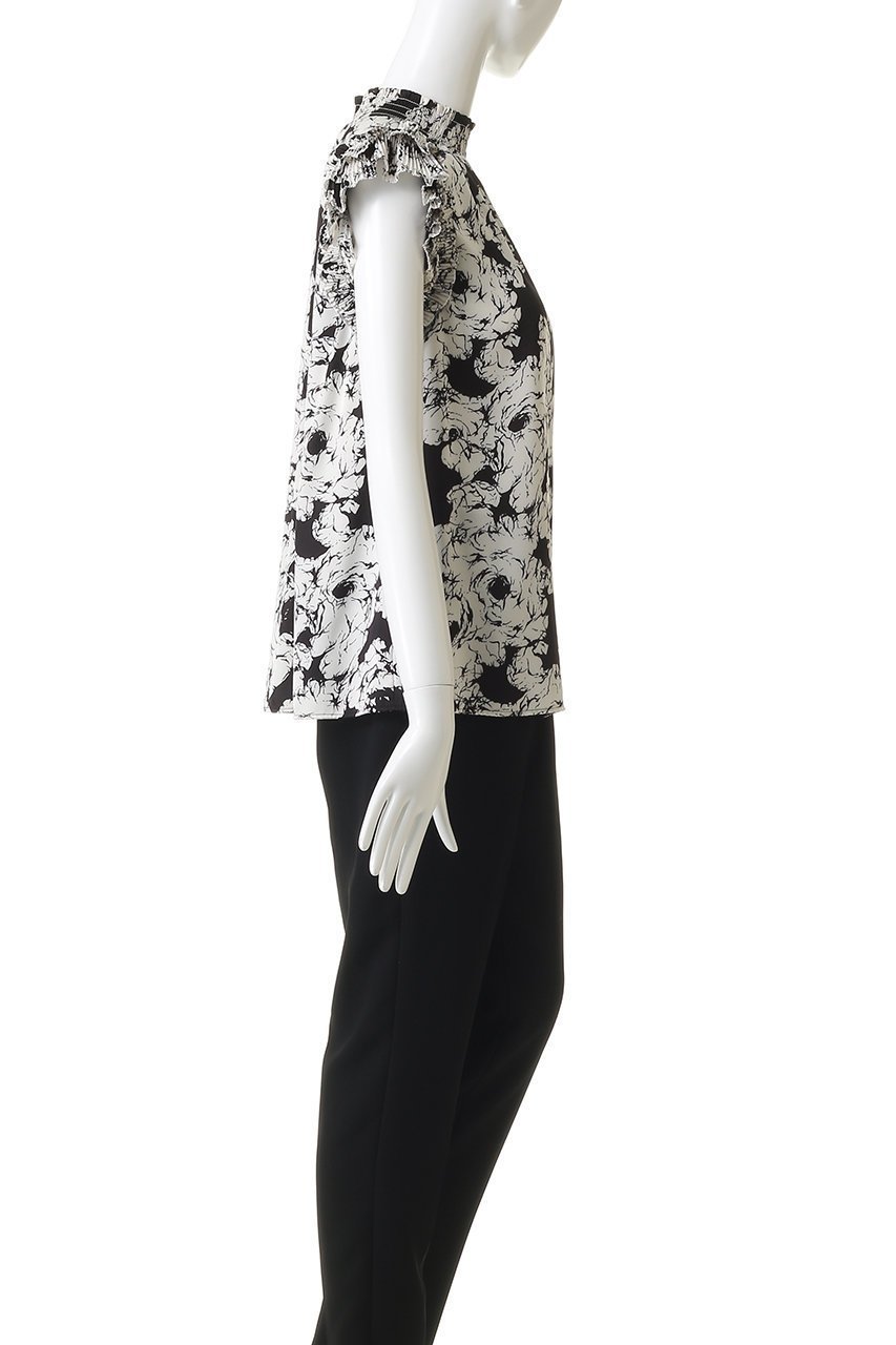 【コルコバード/CORCOVADO】のモノトーンサテンブラウス 人気、トレンドファッション・服の通販 founy(ファニー) 　ファッション　Fashion　レディースファッション　Fashion for Women　トップス・カットソー　Cut & Sew Tops　シャツ・ブラウス・オフィスカジュアル　Elegant Blouses & Button-Ups　おすすめ　Recommended / Our Picks　サテン　Satin, Glossy Fabric　ショート　Short, Short Length　スリーブ　Sleeve, Long Sleeve / Short Sleeve　セットアップ　Set-Up, Coordinated Outfit　フラワー　Flower, Floral　プリント　Print, Printed Pattern　プリーツ　Pleats, Pleated　新作・新入荷　New Arrivals / New In　無地　Plain, Solid Color　other-3|ID: prp329100004881967 ipo3291000000036439463