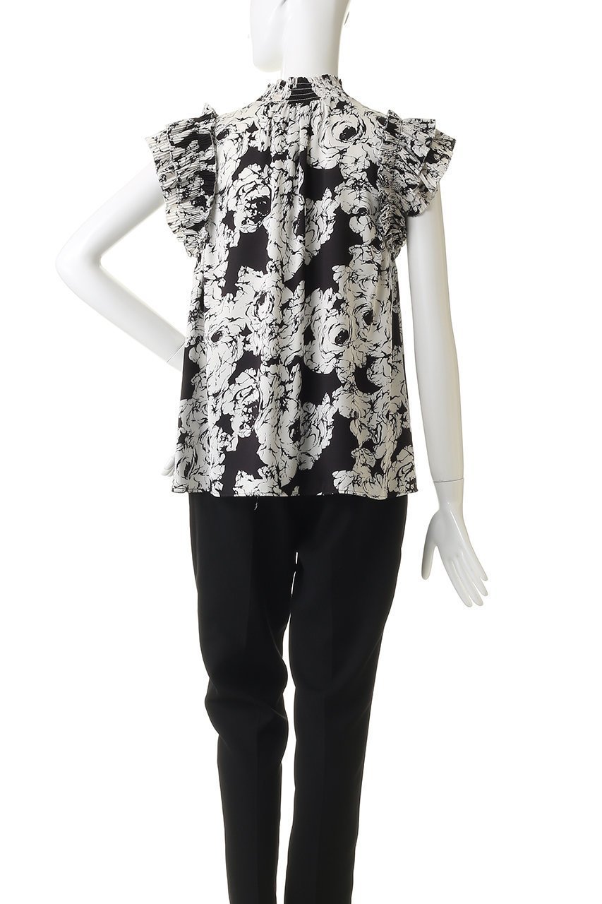 【コルコバード/CORCOVADO】のモノトーンサテンブラウス 人気、トレンドファッション・服の通販 founy(ファニー) 　ファッション　Fashion　レディースファッション　Fashion for Women　トップス・カットソー　Cut & Sew Tops　シャツ・ブラウス・オフィスカジュアル　Elegant Blouses & Button-Ups　おすすめ　Recommended / Our Picks　サテン　Satin, Glossy Fabric　ショート　Short, Short Length　スリーブ　Sleeve, Long Sleeve / Short Sleeve　セットアップ　Set-Up, Coordinated Outfit　フラワー　Flower, Floral　プリント　Print, Printed Pattern　プリーツ　Pleats, Pleated　新作・新入荷　New Arrivals / New In　無地　Plain, Solid Color　other-4|ID: prp329100004881967 ipo3291000000036439465