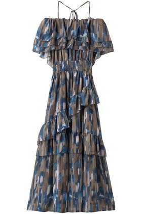 【コルコバード/CORCOVADO】のプリントシフォンオフショルダードレス 人気、トレンドファッション・服の通販 founy(ファニー) ファッション Fashion レディースファッション Fashion for Women ワンピース Dresses フォーマル・パーティードレス・結婚式用ドレス Elegant & Casual Dresses チュニック Tunic Tops & Dresses オフショルダーワンピース・ドレス Off-Shoulder Dresses / Bardot Style Dresses チュニック Tunic, Long Top フリル Frill, Ruffle プリント Print, Printed Pattern モザイク Mosaic, Geometric Pattern |ID:prp329100004881971