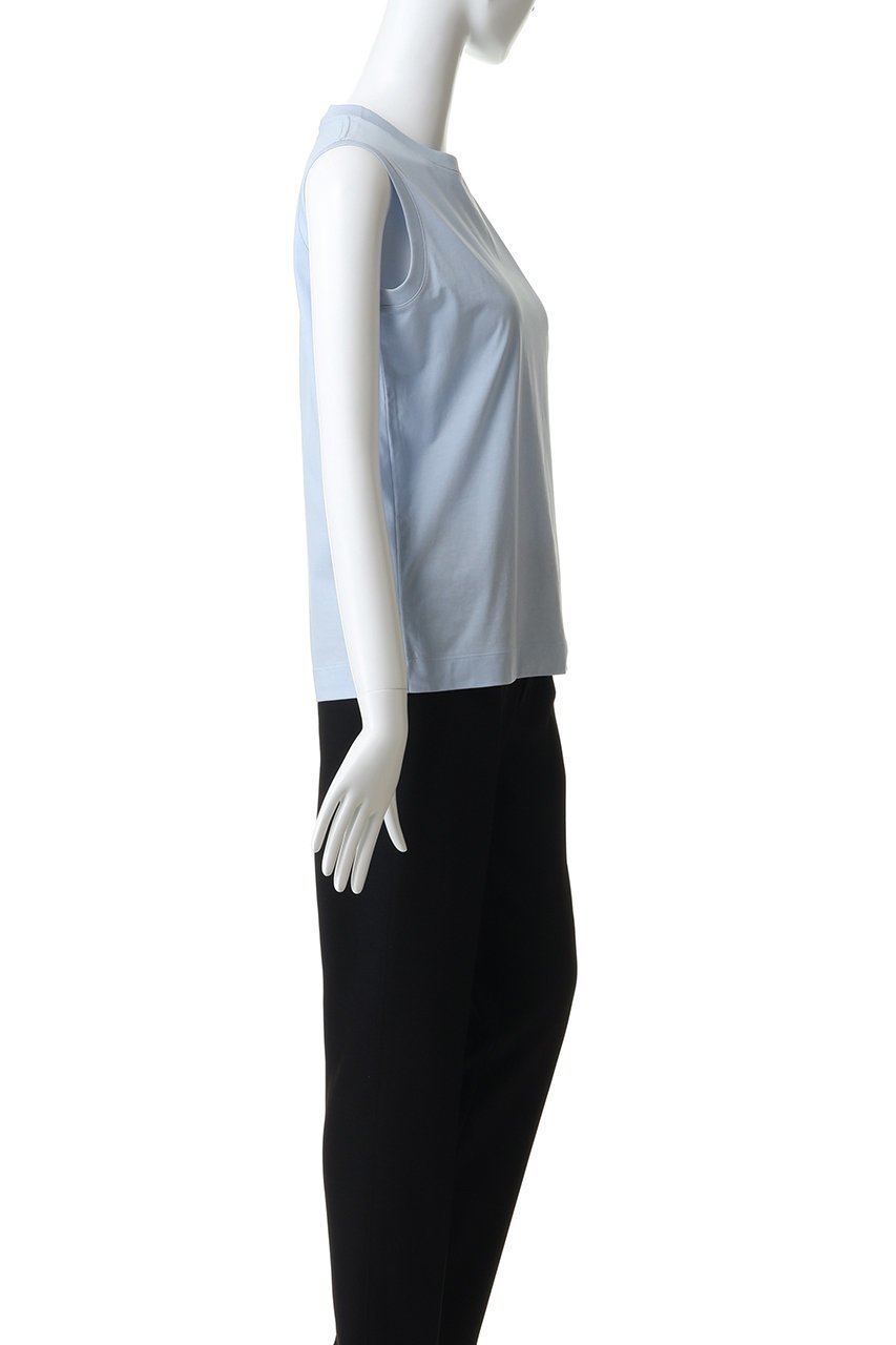 【スローン/SLOANE】の72/2コットン天竺 ノースリーブ 人気、トレンドファッション・服の通販 founy(ファニー) 　ファッション　Fashion　レディースファッション　Fashion for Women　トップス・カットソー　Cut & Sew Tops　キャミソール&ノースリーブ　Camisoles & Sleeveless Tops　シャツ・ブラウス・オフィスカジュアル　Elegant Blouses & Button-Ups　ロングTシャツ・Tシャツ　Longline T-Shirts & Tees　カットソー・ベーシックTシャツ　Cut-and-Sewn Tops / Stretch Tees & Basics　なめらか　Smooth, Silky Texture　キャミソール　Camisole, Spaghetti Strap Top　タンク　Tank Top, Sleeveless Top　ノースリーブ　Sleeveless, No-Sleeve　バランス　Balance, Style Balance　other-3|ID: prp329100004881998 ipo3291000000036439729