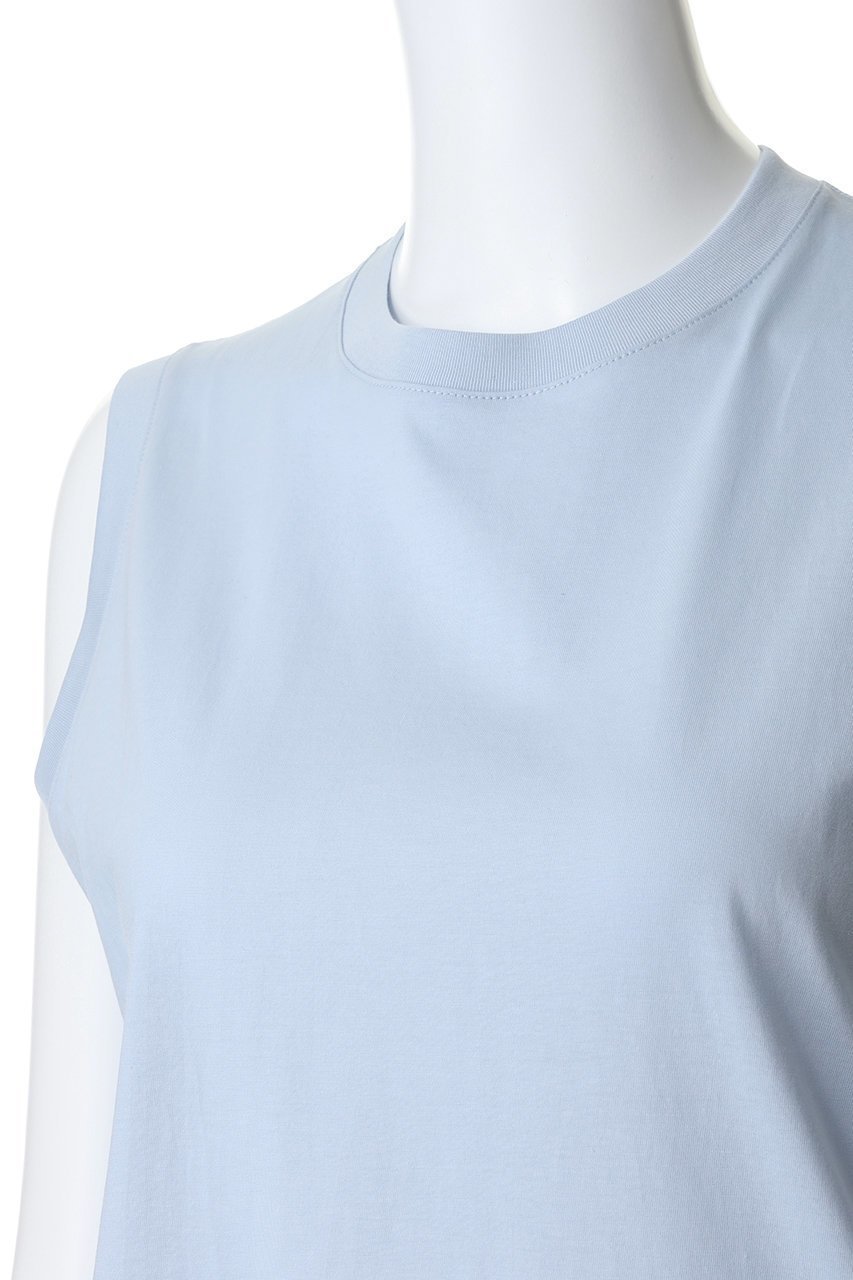 【スローン/SLOANE】の72/2コットン天竺 ノースリーブ 人気、トレンドファッション・服の通販 founy(ファニー) 　ファッション　Fashion　レディースファッション　Fashion for Women　トップス・カットソー　Cut & Sew Tops　キャミソール&ノースリーブ　Camisoles & Sleeveless Tops　シャツ・ブラウス・オフィスカジュアル　Elegant Blouses & Button-Ups　ロングTシャツ・Tシャツ　Longline T-Shirts & Tees　カットソー・ベーシックTシャツ　Cut-and-Sewn Tops / Stretch Tees & Basics　なめらか　Smooth, Silky Texture　キャミソール　Camisole, Spaghetti Strap Top　タンク　Tank Top, Sleeveless Top　ノースリーブ　Sleeveless, No-Sleeve　バランス　Balance, Style Balance　other-5|ID: prp329100004881998 ipo3291000000036439733