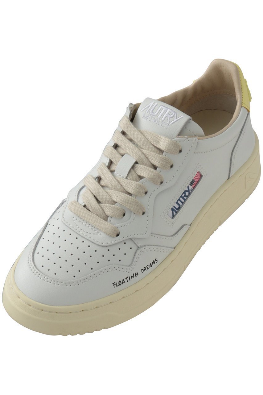 【オートリー/AUTRY】のMEDALIST LOW FLOATING DREAMS スニーカー インテリア・キッズ・メンズ・レディースファッション・服の通販 founy(ファニー) 　ファッション　Fashion　レディースファッション　Fashion for Women　イエロー　Yellow　クラシカル　Classical, Vintage-Inspired　スニーカー　Sneakers, Trainers　モダン　Modern, Contemporary　ラグジュアリー　Luxury, Elegant　定番　Standard, Basic Item　ホワイト/レモンメレンゲ|ID: prp329100004882007 ipo3291000000036439805