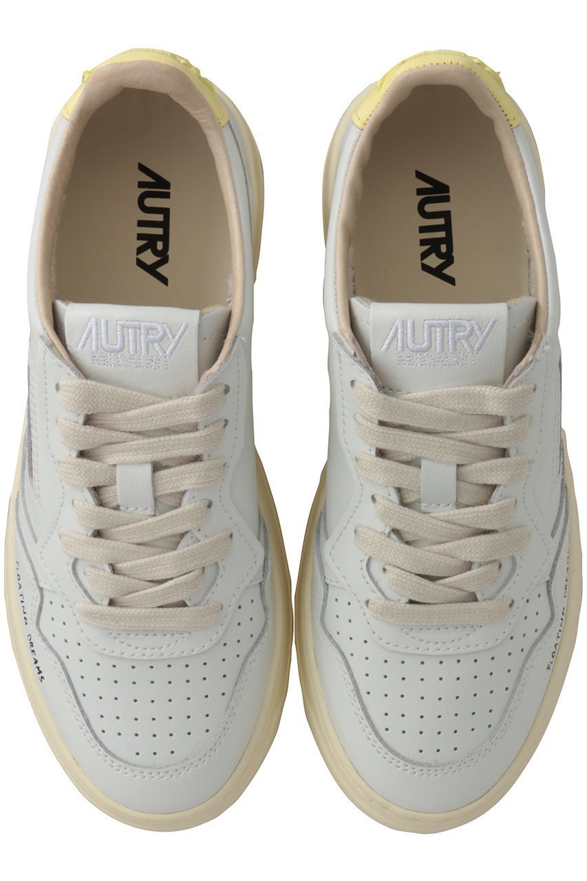 【オートリー/AUTRY】のMEDALIST LOW FLOATING DREAMS スニーカー 人気、トレンドファッション・服の通販 founy(ファニー) 　ファッション　Fashion　レディースファッション　Fashion for Women　イエロー　Yellow　クラシカル　Classical, Vintage-Inspired　スニーカー　Sneakers, Trainers　モダン　Modern, Contemporary　ラグジュアリー　Luxury, Elegant　定番　Standard, Basic Item　other-3|ID: prp329100004882007 ipo3291000000036439809