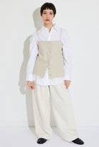 【ウィムガゼット/Whim Gazette】の【THE PAUSE】キャミブラウス 人気、トレンドファッション・服の通販 founy(ファニー) ファッション Fashion レディースファッション Fashion for Women トップス・カットソー Cut & Sew Tops キャミソール&ノースリーブ Camisoles & Sleeveless Tops シャツ・ブラウス・オフィスカジュアル Elegant Blouses & Button-Ups おすすめ Recommended / Our Picks インナー Innerwear カットソー Cut and Sewn Top キャミソール Camisole, Spaghetti Strap Top スタイリッシュ Stylish, Fashionable ストライプ Stripe, Striped Pattern ノースリーブ Sleeveless, No-Sleeve リネン Linen, Linen Fabric thumbnail ベージュ|ID: prp329100004882016 ipo3291000000036439876