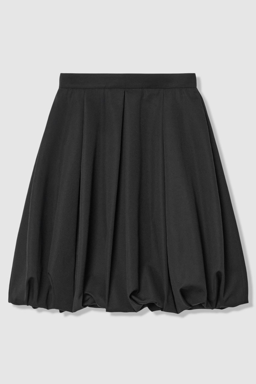 【アナイ/ANAYI】のグログランタックバルーン スカート インテリア・キッズ・メンズ・レディースファッション・服の通販 founy(ファウニー) 　ファッション　Fashion　レディースファッション　Fashion for Women　スカート　Skirts　ミニスカート　Mini Skirts　おすすめ　Recommended / Our Picks　ギャザー　Gathered, Ruffled　グログラン　Grosgrain, Grosgrain Ribbon　ジャケット　Jacket, Outerwear　バルーン　Balloon, Balloon Silhouette　フェミニン　Feminine, Girly　フォルム　Silhouette, Form　ボックス　Boxy, Box Shape　ミックス　Mix, Mixed Style　ミニスカート　Mini Skirt, Short Skirt　ブラック|ID: prp329100004882049 ipo3291000000036440138