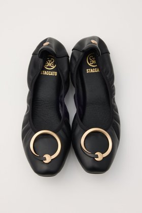 【スタッカート/STACCATO】 モナソフティバレエシューズ人気、トレンドファッション・服の通販 founy(ファニー) ファッション Fashion レディースファッション Fashion for Women なめらか Smooth, Silky Texture インソール Shoe Insole サークル Circle, Round Design シューズ Shoes, Footwear バレエ Ballet, Ballet Style フラット Flat, Flat Shoes エレガント 上品 Elegant 再入荷 Restock / Back in Stock 軽量 Lightweight, Ultra Light |ID:prp329100004882055