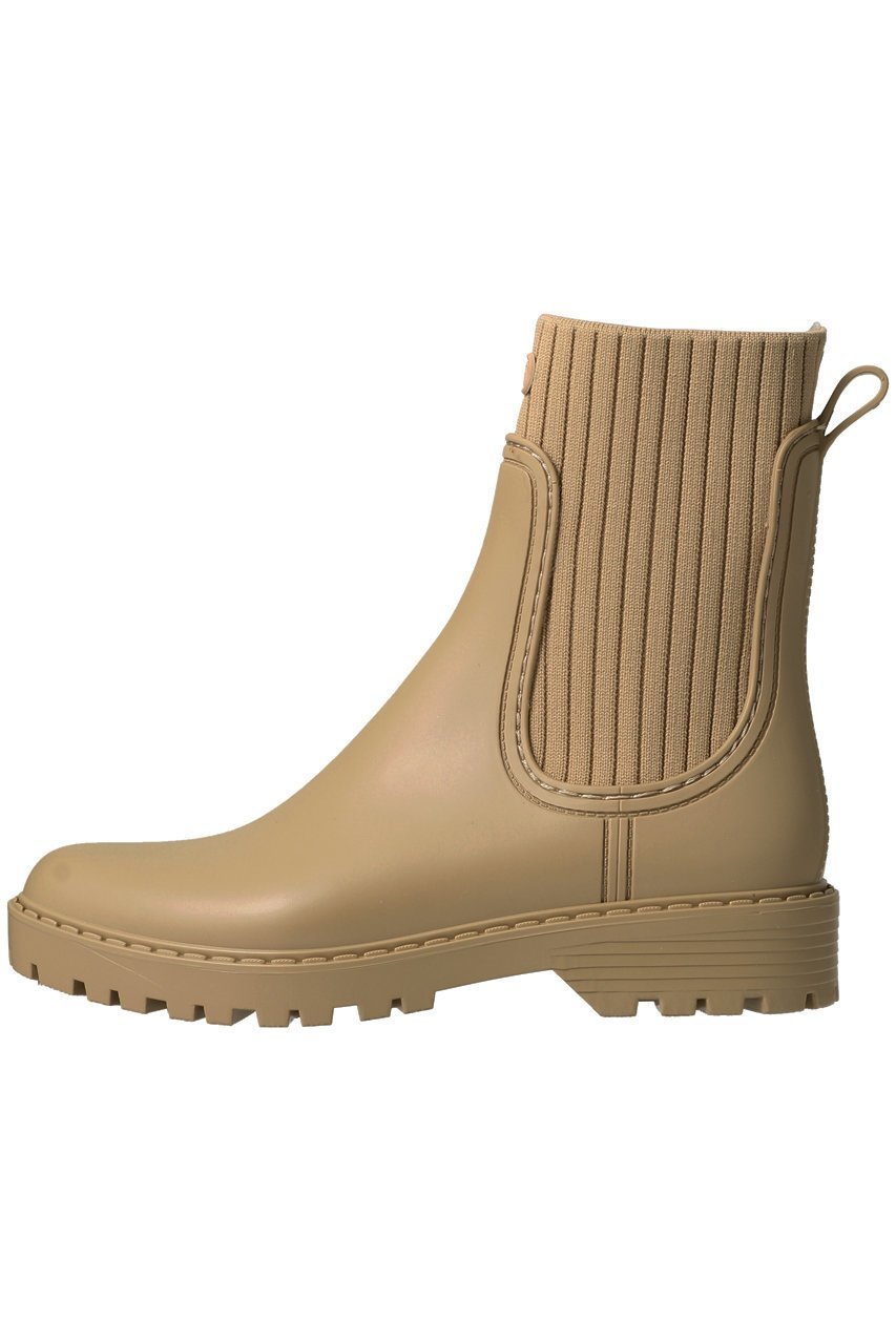 【エスメラルダ/Esmeralda】の【UNISA】リブデザインレインブーツ インテリア・キッズ・メンズ・レディースファッション・服の通販 founy(ファウニー) 　ファッション　Fashion　レディースファッション　Fashion for Women　フィット　Fit, Slim Fit　BE(ベージュ)|ID: prp329100004882112 ipo3291000000036440662
