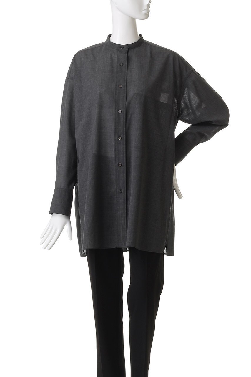 【ドメル/DOMELLE】のウール ボイル シャツ 人気、トレンドファッション・服の通販 founy(ファニー) ファッション Fashion レディースファッション Fashion for Women トップス・カットソー Cut & Sew Tops シャツ・ブラウス・オフィスカジュアル Elegant Blouses & Button-Ups おすすめ Recommended / Our Picks スリーブ Sleeve, Long Sleeve / Short Sleeve セットアップ Set-Up, Coordinated Outfit パッチ Patch, Appliqué ビッグ Big, Oversized ポケット Pocket, Pocket Detail ロング Long, Long-Length ワイド Wide, Wide Fit 秋 Autumn other-2|ID: prp329100004882227 ipo3291000000036441677