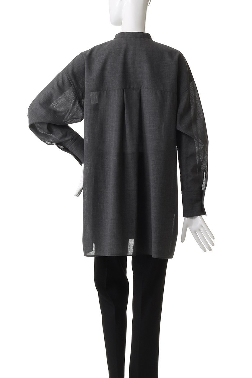 【ドメル/DOMELLE】のウール ボイル シャツ 人気、トレンドファッション・服の通販 founy(ファニー) ファッション Fashion レディースファッション Fashion for Women トップス・カットソー Cut & Sew Tops シャツ・ブラウス・オフィスカジュアル Elegant Blouses & Button-Ups おすすめ Recommended / Our Picks スリーブ Sleeve, Long Sleeve / Short Sleeve セットアップ Set-Up, Coordinated Outfit パッチ Patch, Appliqué ビッグ Big, Oversized ポケット Pocket, Pocket Detail ロング Long, Long-Length ワイド Wide, Wide Fit 秋 Autumn other-4|ID: prp329100004882227 ipo3291000000036441685