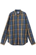 【フランク&アイリーン/Frank&Eileen / MEN】の【MEN】FINBAR イタリアンコットン ブラウンチェック シャツ 人気、トレンドファッション・服の通販 founy(ファニー) ファッション Fashion メンズファッション Fashion for Men スリーブ Sleeve, Long Sleeve / Short Sleeve チェック Check, Plaid, Tartan ロング Long, Long-Length 定番 Standard, Basic Item 無地 Plain, Solid Color 羽織 Haori, Light Jacket thumbnail ブラウン|ID: prp329100004882274 ipo3291000000036442081