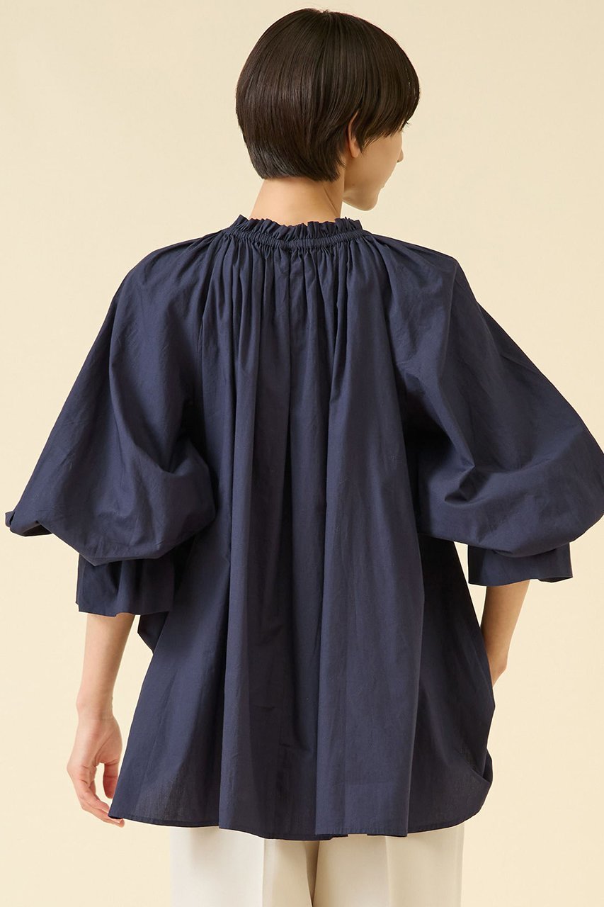 【マルティニーク/martinique】の【MARIHA】秋の花のブラウス(一部別注カラー) 人気、トレンドファッション・服の通販 founy(ファニー) ファッション Fashion レディースファッション Fashion for Women トップス・カットソー Cut & Sew Tops シャツ・ブラウス・オフィスカジュアル Elegant Blouses & Button-Ups インド Indian Textile エレガント 上品 Elegant 秋 Autumn カフス Cuff Design ギャザー Gathered, Ruffled スリーブ Sleeve, Long Sleeve / Short Sleeve フリル Frill, Ruffle 別注 Limited Edition, Custom Order リラックス Relax, Relaxed Fit ロング Long, Long-Length ビジネス 仕事 通勤 Business / Work / Commuting other-3|ID: prp329100004882306 ipo3291000000036442432