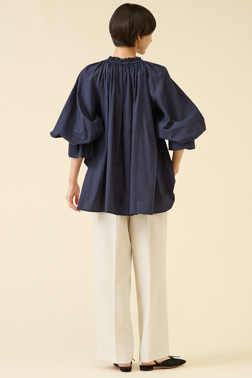 【マルティニーク/martinique】の【MARIHA】秋の花のブラウス(一部別注カラー) 人気、トレンドファッション・服の通販 founy(ファニー) ファッション Fashion レディースファッション Fashion for Women トップス・カットソー Cut & Sew Tops シャツ・ブラウス・オフィスカジュアル Elegant Blouses & Button-Ups インド Indian Textile エレガント 上品 Elegant 秋 Autumn カフス Cuff Design ギャザー Gathered, Ruffled スリーブ Sleeve, Long Sleeve / Short Sleeve フリル Frill, Ruffle 別注 Limited Edition, Custom Order リラックス Relax, Relaxed Fit ロング Long, Long-Length ビジネス 仕事 通勤 Business / Work / Commuting other-6|ID: prp329100004882306 ipo3291000000036442439