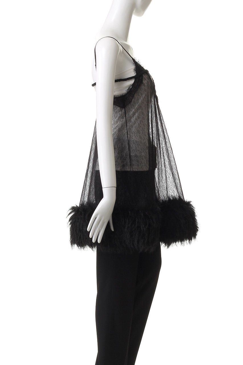 【プランク プロジェクト/PRANK PROJECT】のファートリムベビードール / Fur Trim Baby Doll 人気、トレンドファッション・服の通販 founy(ファニー) 　ファッション　Fashion　レディースファッション　Fashion for Women　トップス・カットソー　Cut & Sew Tops　キャミソール&ノースリーブ　Camisoles & Sleeveless Tops　シャツ・ブラウス・オフィスカジュアル　Elegant Blouses & Button-Ups　おすすめ　Recommended / Our Picks　カットソー　Cut and Sewn Top　スウェット / スエット　Sweatshirt, Sweatwear　ダウン　Down, Puffer　デニム　Denim, Jeans Material　トリミング　Trimming, Decorative Edge　ノースリーブ　Sleeveless, No-Sleeve　フェイクファー　Faux Fur, Imitation Fur　other-3|ID: prp329100004882323 ipo3291000000036442568