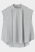 【ル フィル/LE PHIL】のSOLOTEXノースリーブブラウス 人気、トレンドファッション・服の通販 founy(ファニー) ファッション Fashion レディースファッション Fashion for Women トップス・カットソー Cut & Sew Tops キャミソール&ノースリーブ Camisoles & Sleeveless Tops シャツ・ブラウス・オフィスカジュアル Elegant Blouses & Button-Ups シンプル Simple, Minimal スタンド Stand Collar, Upright Stand ノースリーブ Sleeveless, No-Sleeve バランス Balance, Style Balance ロング Long, Long-Length thumbnail グレー|ID: prp329100004882331 ipo3291000000036442630