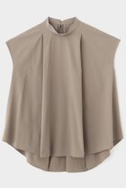 【ル フィル/LE PHIL】のSOLOTEXノースリーブブラウス 人気、トレンドファッション・服の通販 founy(ファニー) ファッション Fashion レディースファッション Fashion for Women トップス・カットソー Cut & Sew Tops キャミソール&ノースリーブ Camisoles & Sleeveless Tops シャツ・ブラウス・オフィスカジュアル Elegant Blouses & Button-Ups シンプル Simple, Minimal スタンド Stand Collar, Upright Stand ノースリーブ Sleeveless, No-Sleeve バランス Balance, Style Balance ロング Long, Long-Length thumbnail ブラウン|ID: prp329100004882331 ipo3291000000036442633