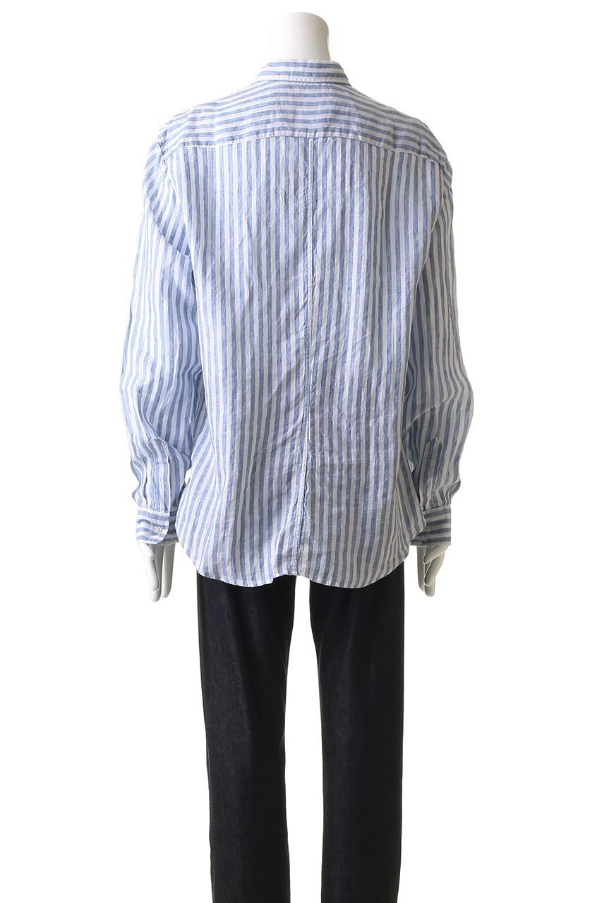 【フランク&アイリーン/Frank&Eileen / MEN】の【MEN】FINBAR イタリアンリネン ボールドストライプ シャツ 人気、トレンドファッション・服の通販 founy(ファニー) ファッション Fashion メンズファッション Fashion for Men シンプル Simple, Minimal ストライプ Stripe, Striped Pattern スリーブ Sleeve, Long Sleeve / Short Sleeve フレンチ French, French Style モダン Modern, Contemporary リネン Linen, Linen Fabric リラックス Relax, Relaxed Fit ロング Long, Long-Length other-4|ID: prp329100004882339 ipo3291000000036442725