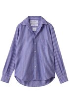 【フランク&アイリーン/Frank&Eileen】のEILEEN イタリアンコットン ピンクストライプ シャツ 人気、トレンドファッション・服の通販 founy(ファニー) ファッション Fashion レディースファッション Fashion for Women トップス・カットソー Cut & Sew Tops シャツ・ブラウス・オフィスカジュアル Elegant Blouses & Button-Ups ストライプ Stripe, Striped Pattern スリーブ Sleeve, Long Sleeve / Short Sleeve フィット Fit, Slim Fit リラックス Relax, Relaxed Fit ロング Long, Long-Length thumbnail ダークブルー|ID: prp329100004882344 ipo3291000000036442779