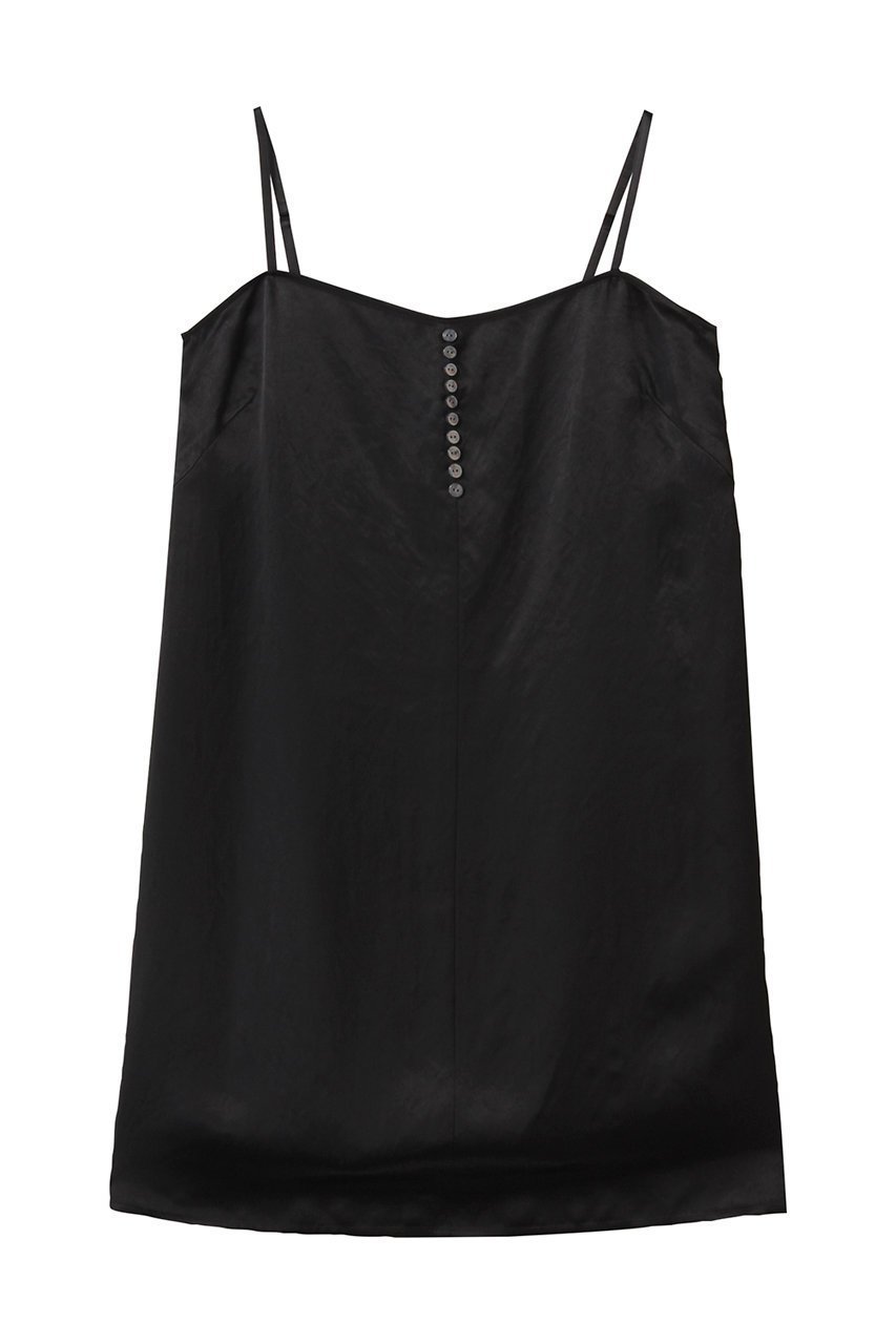 【アンクレイヴ/uncrave】のアセテートヴィンテージサテン キャミソールブラウス インテリア・キッズ・メンズ・レディースファッション・服の通販 founy(ファニー) 　ファッション　Fashion　レディースファッション　Fashion for Women　トップス・カットソー　Cut & Sew Tops　キャミソール&ノースリーブ　Camisoles & Sleeveless Tops　シャツ・ブラウス・オフィスカジュアル　Elegant Blouses & Button-Ups　おすすめ　Recommended / Our Picks　インナー　Innerwear　キャミソール　Camisole, Spaghetti Strap Top　ショート　Short, Short Length　スリット　Slit, Slit Detail　スリーブ　Sleeve, Long Sleeve / Short Sleeve　セットアップ　Set-Up, Coordinated Outfit　バランス　Balance, Style Balance　フロント　Front, Front Design　ヴィンテージ　Vintage Style　エレガント 上品　Elegant　吸水　Absorbent, Quick-Dry　ブラック|ID: prp329100004882389 ipo3291000000036443178