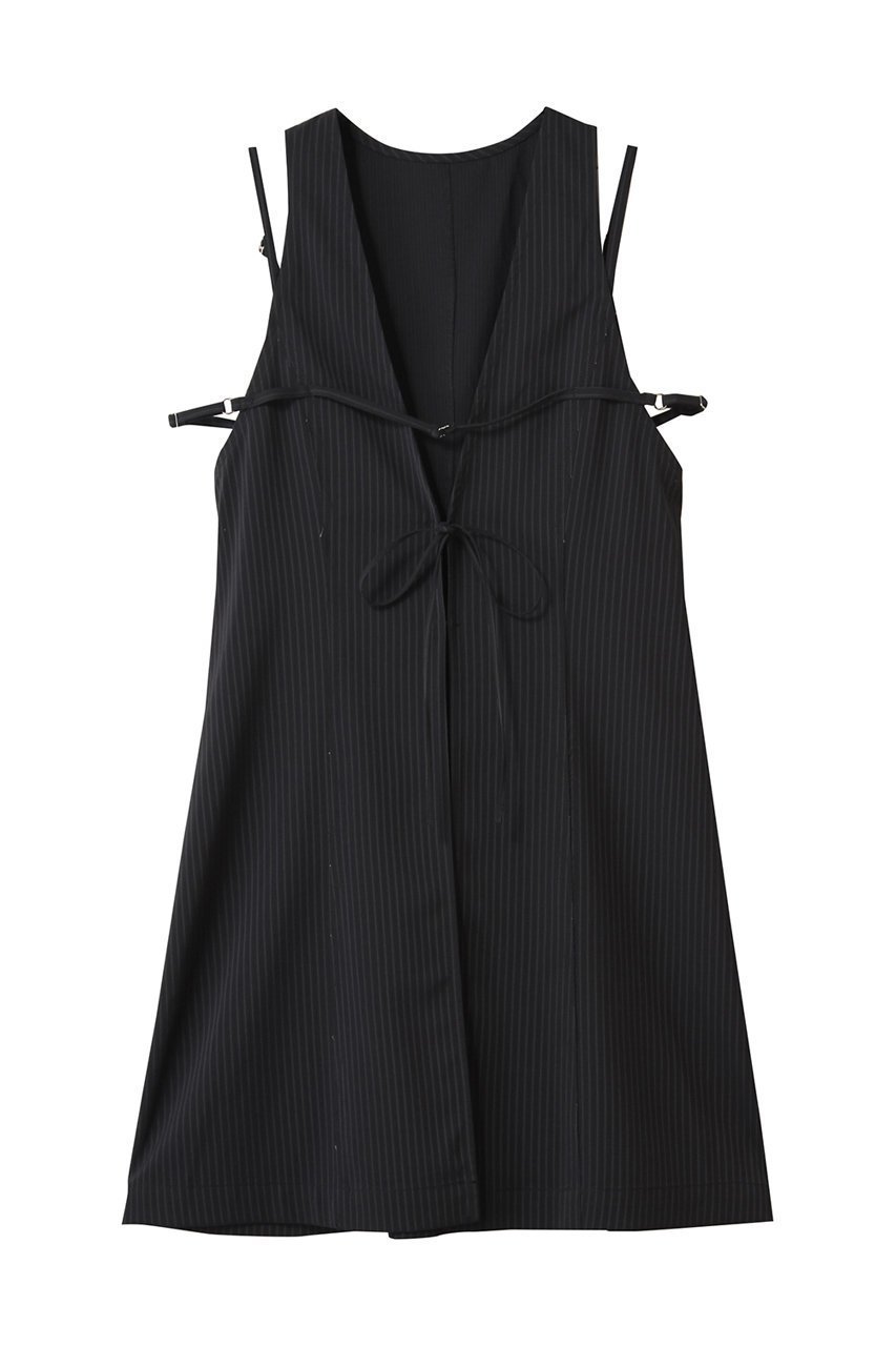 【プランク プロジェクト/PRANK PROJECT】のチュニックベスト / Tunic Vest インテリア・キッズ・メンズ・レディースファッション・服の通販 founy(ファニー) 　ファッション　Fashion　レディースファッション　Fashion for Women　アウター　Coat / Outerwear Collection　トップス・カットソー　Cut & Sew Tops　キャミソール&ノースリーブ　Camisoles & Sleeveless Tops　シャツ・ブラウス・オフィスカジュアル　Elegant Blouses & Button-Ups　ベスト&ジレ / 重ね着スタイル　Vests & Gilets　おすすめ　Recommended / Our Picks　コンビ　Combo, Combination Style　サテン　Satin, Glossy Fabric　シンプル　Simple, Minimal　タンク　Tank Top, Sleeveless Top　チュニック　Tunic, Long Top　ツイル　Twist, Twisted Detail　ノースリーブ　Sleeveless, No-Sleeve　ベスト　Vest, Waistcoat　ラップ　Wrap, Wrap Design　夏　Summer　秋　Autumn　長袖　Long Sleeve, Full Sleeve　NVY(ネイビー)|ID: prp329100004882399 ipo3291000000036443251