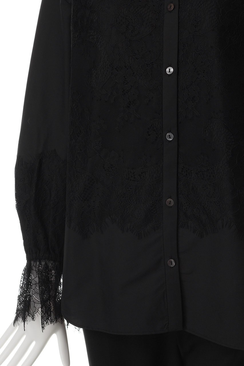 【アルアバイル/allureville】のレーシードッキングシャツ 人気、トレンドファッション・服の通販 founy(ファニー) ファッション Fashion レディースファッション Fashion for Women トップス・カットソー Cut & Sew Tops シャツ・ブラウス・オフィスカジュアル Elegant Blouses & Button-Ups スリーブ Sleeve, Long Sleeve / Short Sleeve ドッキング Docking, Mixed Material バランス Balance, Style Balance レース Lace, Lace Fabric ロング Long, Long-Length エレガント 上品 Elegant other-5|ID: prp329100004882402 ipo3291000000036443280
