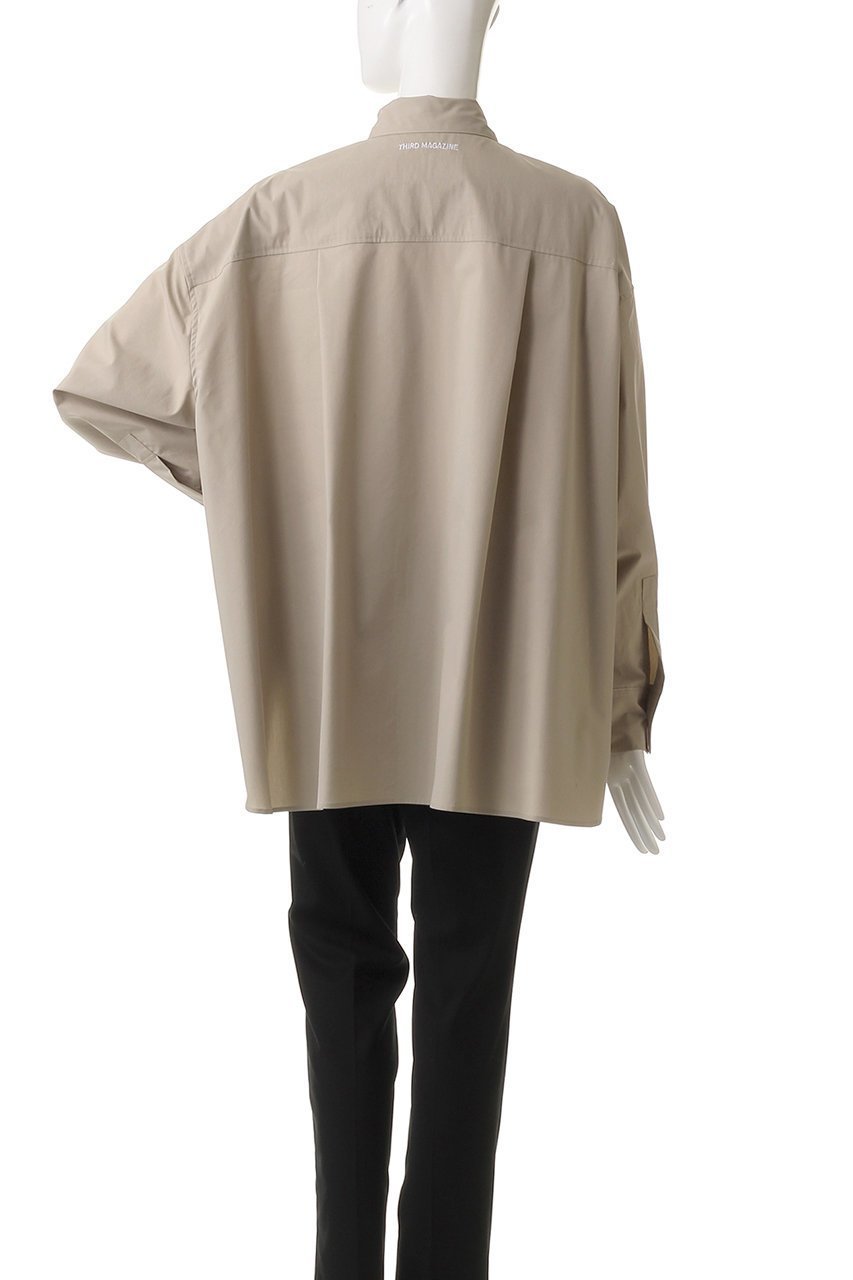 【サードマガジン/THIRD MAGAZINE】の撥水オーバーサイズシャツ 人気、トレンドファッション・服の通販 founy(ファニー) ファッション Fashion レディースファッション Fashion for Women トップス・カットソー Cut & Sew Tops シャツ・ブラウス・オフィスカジュアル Elegant Blouses & Button-Ups アウトドア Outdoor Clothing シンプル Simple, Minimal スリーブ Sleeve, Long Sleeve / Short Sleeve ロング Long, Long-Length other-4|ID: prp329100004882409 ipo3291000000036443354
