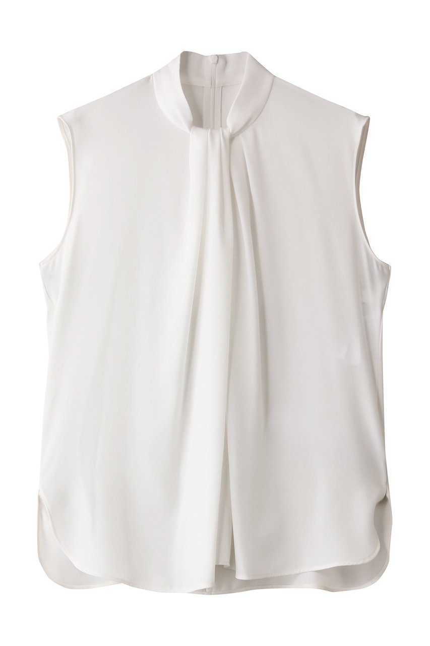 【ベイジ,/BEIGE,】のANITA(アニータ)/ノースリーブタックブラウス 人気、トレンドファッション・服の通販 founy(ファニー) 　ファッション　Fashion　レディースファッション　Fashion for Women　トップス・カットソー　Cut & Sew Tops　ニット　Knit Tops & Sweaters　キャミソール&ノースリーブ　Camisoles & Sleeveless Tops　シャツ・ブラウス・オフィスカジュアル　Elegant Blouses & Button-Ups　カジュアルプルオーバー・ニットトップス　Pullovers & Knit Tops / Casual Pullovers　エレガント 上品　Elegant　サテン　Satin, Glossy Fabric　ジャケット　Jacket, Outerwear　ドレープ　Drape, Draping Fabric　ノースリーブ　Sleeveless, No-Sleeve　 other-1|ID: prp329100004882422 ipo3291000000036443496