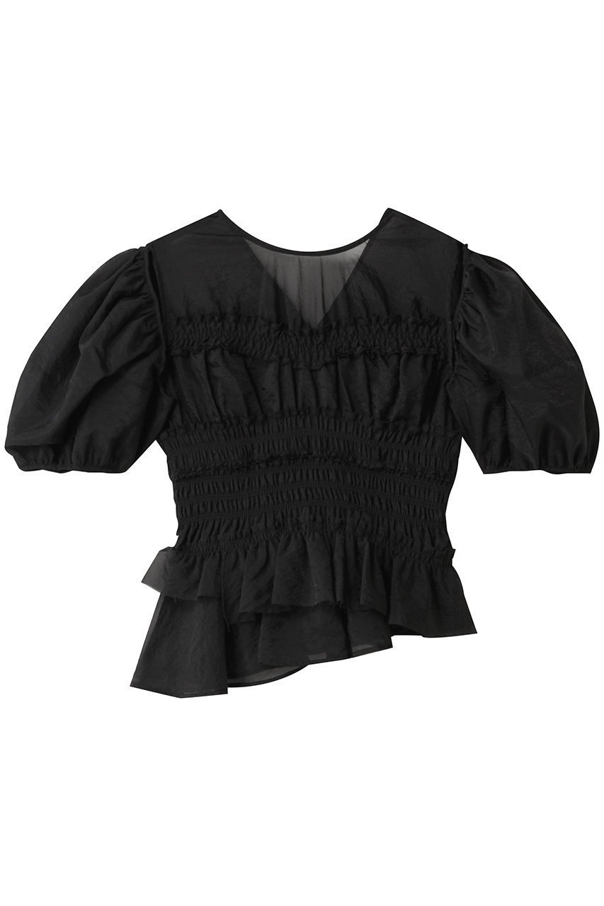 【メゾンスペシャル/MAISON SPECIAL】の2way Sleeve Ruffle Blouse/2WAYスリーブフリルブラウス 人気、トレンドファッション・服の通販 founy(ファニー) ファッション Fashion レディースファッション Fashion for Women トップス・カットソー Cut & Sew Tops シャツ・ブラウス・オフィスカジュアル Elegant Blouses & Button-Ups エアリー Airy Texture シャンブレー Chambray, Denim-Like Fabric シャーリング Shirring, Ruched ショート Short, Short Length スリーブ Sleeve, Long Sleeve / Short Sleeve ドット Polka Dot, Dot Pattern ノースリーブ Sleeveless, No-Sleeve フェミニン Feminine, Girly フリル Frill, Ruffle ロング Long, Long-Length other-1|ID: prp329100004882425 ipo3291000000036443530