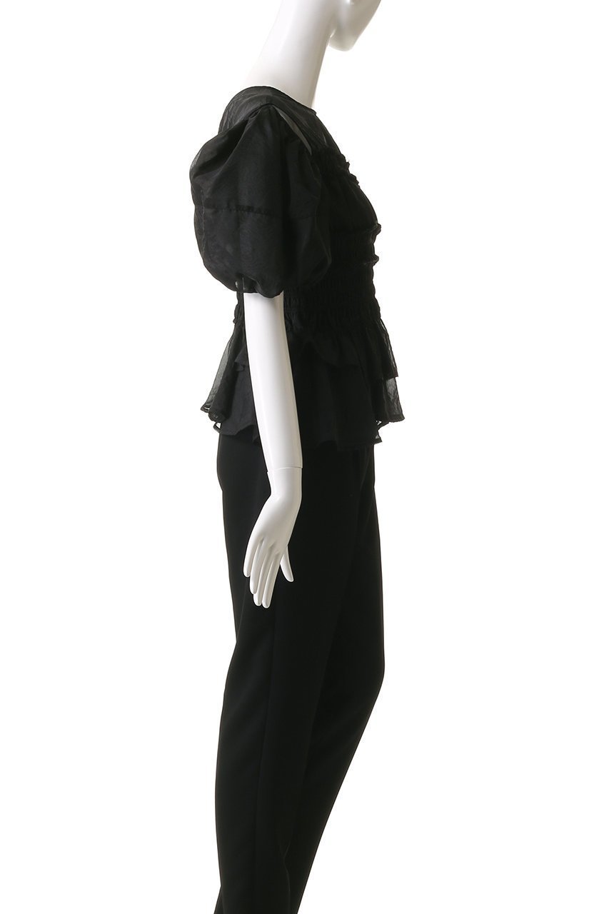 【メゾンスペシャル/MAISON SPECIAL】の2way Sleeve Ruffle Blouse/2WAYスリーブフリルブラウス 人気、トレンドファッション・服の通販 founy(ファニー) ファッション Fashion レディースファッション Fashion for Women トップス・カットソー Cut & Sew Tops シャツ・ブラウス・オフィスカジュアル Elegant Blouses & Button-Ups エアリー Airy Texture シャンブレー Chambray, Denim-Like Fabric シャーリング Shirring, Ruched ショート Short, Short Length スリーブ Sleeve, Long Sleeve / Short Sleeve ドット Polka Dot, Dot Pattern ノースリーブ Sleeveless, No-Sleeve フェミニン Feminine, Girly フリル Frill, Ruffle ロング Long, Long-Length other-3|ID: prp329100004882425 ipo3291000000036443538