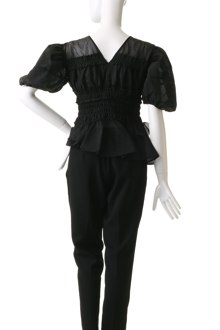 【メゾンスペシャル/MAISON SPECIAL】の2way Sleeve Ruffle Blouse/2WAYスリーブフリルブラウス 人気、トレンドファッション・服の通販 founy(ファニー) ファッション Fashion レディースファッション Fashion for Women トップス・カットソー Cut & Sew Tops シャツ・ブラウス・オフィスカジュアル Elegant Blouses & Button-Ups エアリー Airy Texture シャンブレー Chambray, Denim-Like Fabric シャーリング Shirring, Ruched ショート Short, Short Length スリーブ Sleeve, Long Sleeve / Short Sleeve ドット Polka Dot, Dot Pattern ノースリーブ Sleeveless, No-Sleeve フェミニン Feminine, Girly フリル Frill, Ruffle ロング Long, Long-Length other-4|ID: prp329100004882425 ipo3291000000036443540