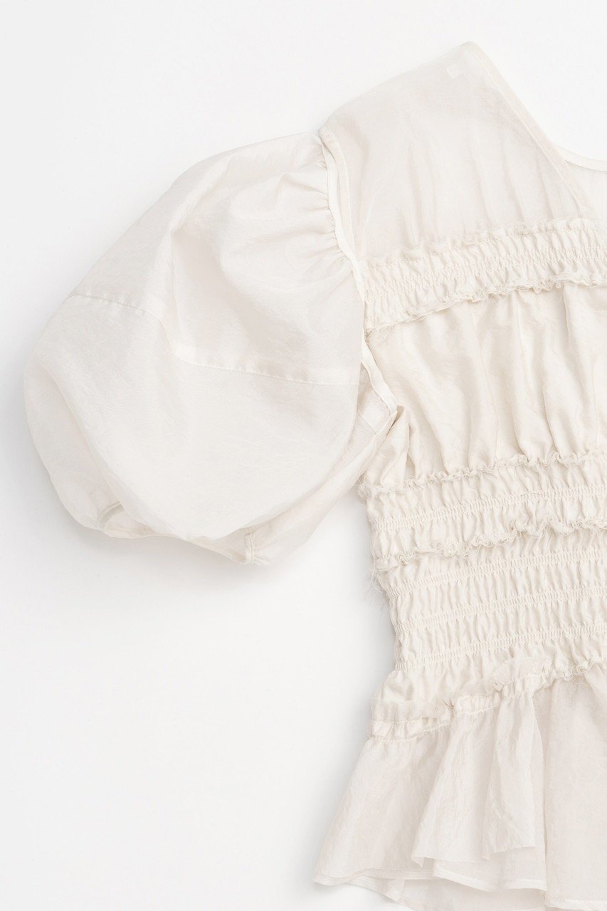 【メゾンスペシャル/MAISON SPECIAL】の2way Sleeve Ruffle Blouse/2WAYスリーブフリルブラウス 人気、トレンドファッション・服の通販 founy(ファニー) ファッション Fashion レディースファッション Fashion for Women トップス・カットソー Cut & Sew Tops シャツ・ブラウス・オフィスカジュアル Elegant Blouses & Button-Ups エアリー Airy Texture シャンブレー Chambray, Denim-Like Fabric シャーリング Shirring, Ruched ショート Short, Short Length スリーブ Sleeve, Long Sleeve / Short Sleeve ドット Polka Dot, Dot Pattern ノースリーブ Sleeveless, No-Sleeve フェミニン Feminine, Girly フリル Frill, Ruffle ロング Long, Long-Length other-8|ID: prp329100004882425 ipo3291000000036443549