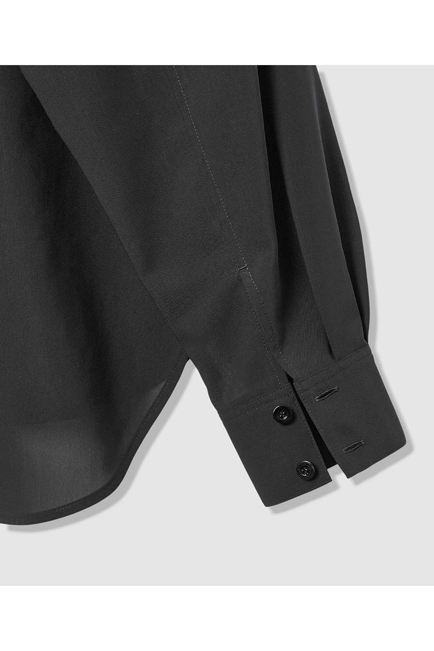 【アナイ/ANAYI】のボイルストレッチ2WAYシャツ 人気、トレンドファッション・服の通販 founy(ファニー) 　ファッション　Fashion　レディースファッション　Fashion for Women　トップス・カットソー　Cut & Sew Tops　シャツ・ブラウス・オフィスカジュアル　Elegant Blouses & Button-Ups　カシュクール　Wrap Design　ストレッチ　Stretch, Stretchy Fabric　スリーブ　Sleeve, Long Sleeve / Short Sleeve　ポケット　Pocket, Pocket Detail　ロング　Long, Long-Length　新作・新入荷　New Arrivals / New In　春　Spring　other-7|ID: prp329100004882438 ipo3291000000036443696