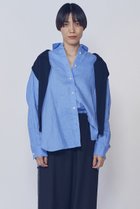 【プルミエ アロンディスモン/1er Arrondissement】のウォッシュリネンシャツ 人気、トレンドファッション・服の通販 founy(ファニー) ファッション Fashion レディースファッション Fashion for Women トップス・カットソー Cut & Sew Tops シャツ・ブラウス・オフィスカジュアル Elegant Blouses & Button-Ups スリーブ Sleeve, Long Sleeve / Short Sleeve バランス Balance, Style Balance リネン Linen, Linen Fabric ロング Long, Long-Length 新作・新入荷 New Arrivals / New In 羽織 Haori, Light Jacket thumbnail サックス|ID: prp329100004882440 ipo3291000000036443725