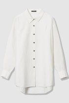 【アルアバイル/allureville】のタイプライターロングシャツ 人気、トレンドファッション・服の通販 founy(ファニー) ファッション Fashion レディースファッション Fashion for Women トップス・カットソー Cut & Sew Tops シャツ・ブラウス・オフィスカジュアル Elegant Blouses & Button-Ups スリーブ Sleeve, Long Sleeve / Short Sleeve タンブラー Tumbler, Travel Mug バランス Balance, Style Balance フォルム Silhouette, Form ロング Long, Long-Length 新作・新入荷 New Arrivals / New In thumbnail オフホワイト|ID: prp329100004882444 ipo3291000000036443781