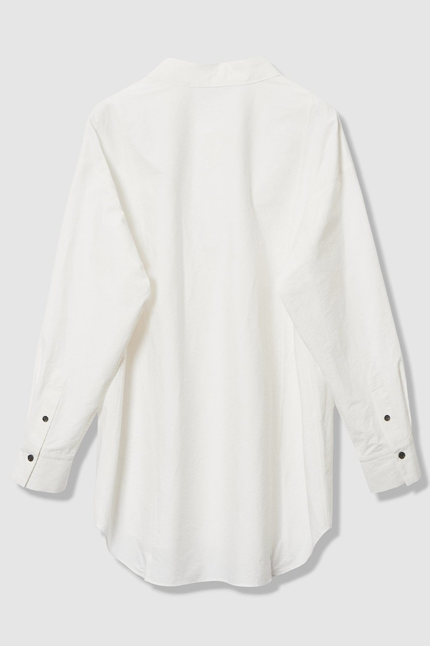 【アルアバイル/allureville】のタイプライターロングシャツ 人気、トレンドファッション・服の通販 founy(ファニー) 　ファッション　Fashion　レディースファッション　Fashion for Women　トップス・カットソー　Cut & Sew Tops　シャツ・ブラウス・オフィスカジュアル　Elegant Blouses & Button-Ups　スリーブ　Sleeve, Long Sleeve / Short Sleeve　タンブラー　Tumbler, Travel Mug　バランス　Balance, Style Balance　フォルム　Silhouette, Form　ロング　Long, Long-Length　新作・新入荷　New Arrivals / New In　other-2|ID: prp329100004882444 ipo3291000000036443783