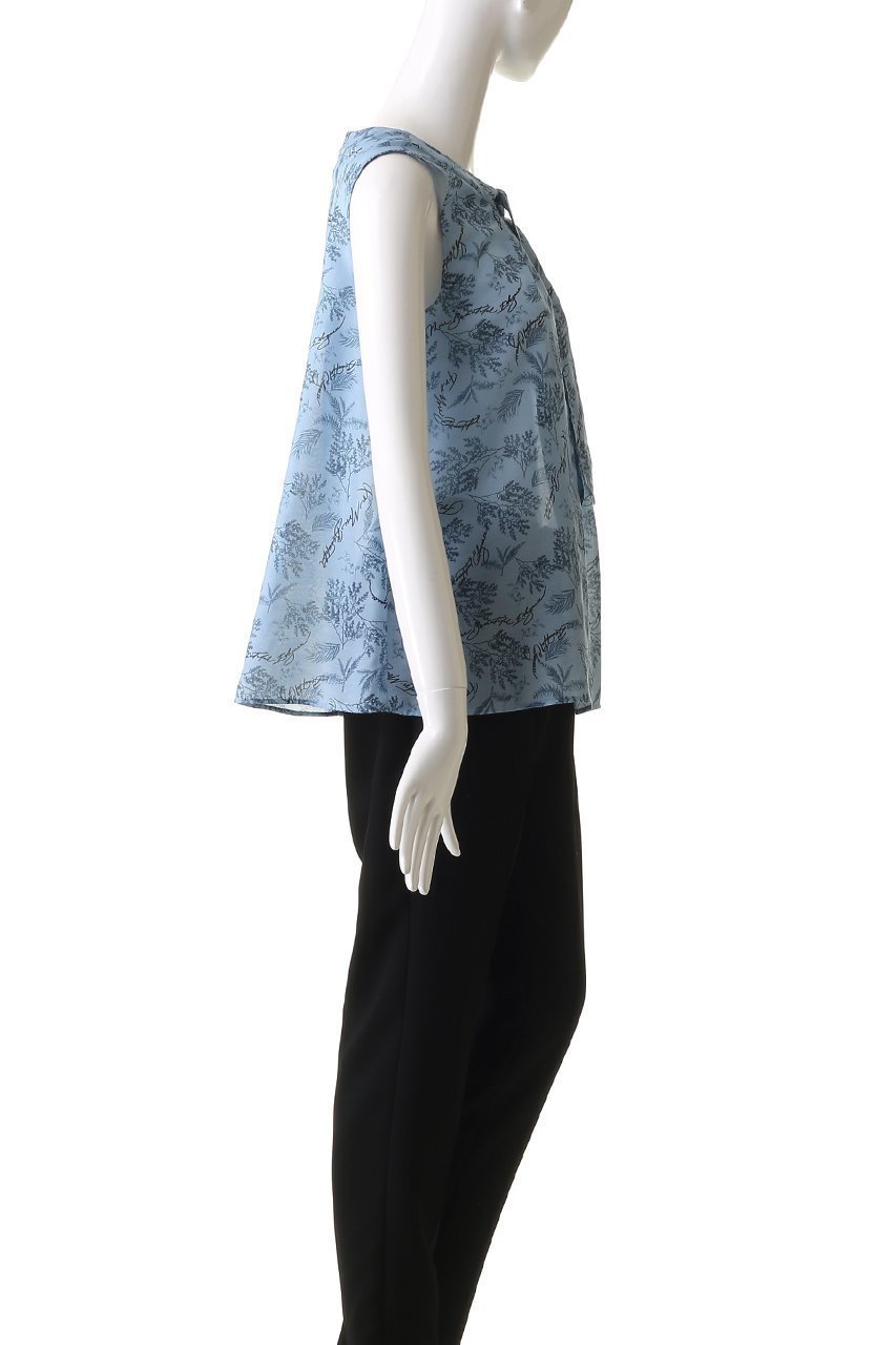 【アナイ/ANAYI】のリーフカリグラフィープリントタイブラウス 人気、トレンドファッション・服の通販 founy(ファニー) ファッション Fashion レディースファッション Fashion for Women トップス・カットソー Cut & Sew Tops キャミソール&ノースリーブ Camisoles & Sleeveless Tops シャツ・ブラウス・オフィスカジュアル Elegant Blouses & Button-Ups おすすめ Recommended / Our Picks コラボ Collaboration, Collab セットアップ Set-Up, Coordinated Outfit ノースリーブ Sleeveless, No-Sleeve プリント Print, Printed Pattern ボトム Bottoms, Lower Wear モチーフ Motif, Design Theme リーフ Leaf, Botanical Leaf other-3|ID: prp329100004882449 ipo3291000000036443845