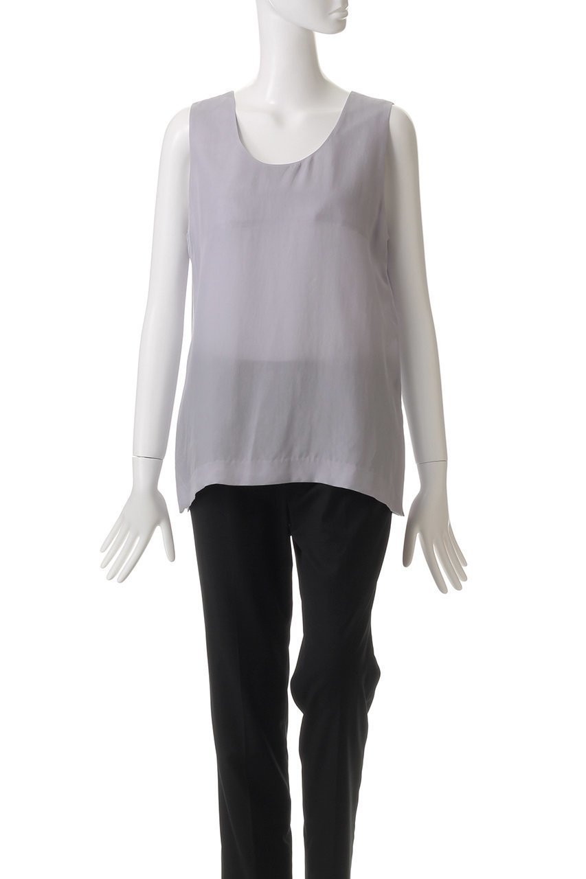 【プルミエ アロンディスモン/1er Arrondissement】のキュプラフィブリルタンクトップ 人気、トレンドファッション・服の通販 founy(ファニー) 　ファッション　Fashion　レディースファッション　Fashion for Women　トップス・カットソー　Cut & Sew Tops　キャミソール&ノースリーブ　Camisoles & Sleeveless Tops　シャツ・ブラウス・オフィスカジュアル　Elegant Blouses & Button-Ups　とろみ　Fluid, Flowy Fabric　インナー　Innerwear　エレガント 上品　Elegant　ジャケット　Jacket, Outerwear　タンク　Tank Top, Sleeveless Top　ノースリーブ　Sleeveless, No-Sleeve　other-2|ID: prp329100004882467 ipo3291000000036444014