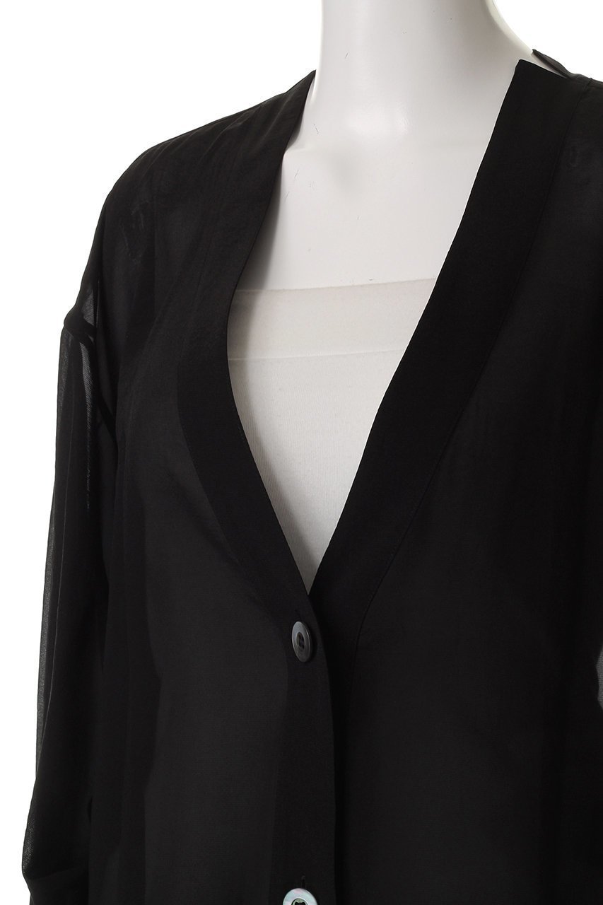 【ル フィル/LE PHIL】のVISオーガンジーブラウス 人気、トレンドファッション・服の通販 founy(ファニー) ファッション Fashion レディースファッション Fashion for Women トップス・カットソー Cut & Sew Tops シャツ・ブラウス・オフィスカジュアル Elegant Blouses & Button-Ups インナー Innerwear オーガンジー Organza Fabric カーディガン Cardigan, Knitwear ショート Short, Short Length シンプル Simple, Minimal スリーブ Sleeve, Long Sleeve / Short Sleeve フォルム Silhouette, Form other-5|ID: prp329100004882590 ipo3291000000036445238