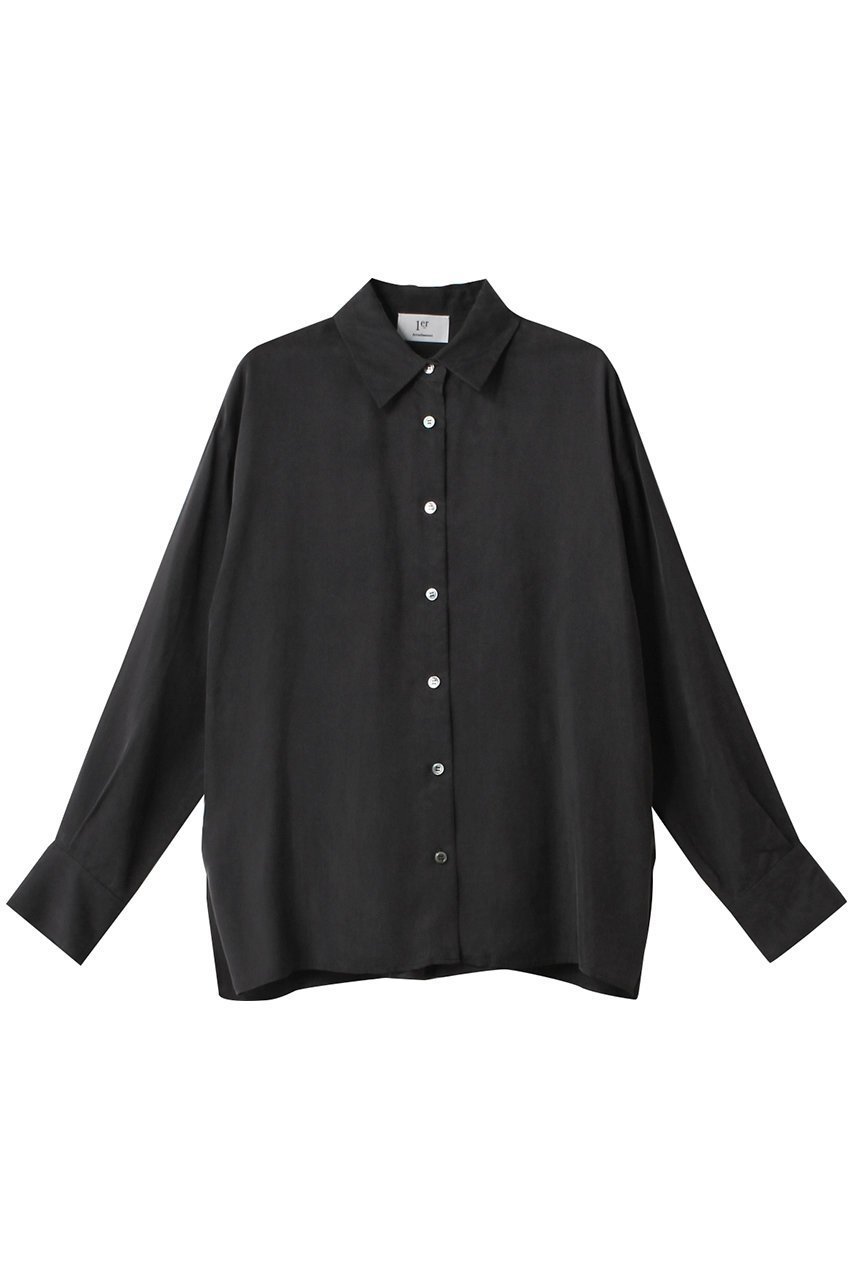 【プルミエ アロンディスモン/1er Arrondissement】のキュプラフィブリルレギュラーカラーシャツ 人気、トレンドファッション・服の通販 founy(ファニー) 　ファッション　Fashion　レディースファッション　Fashion for Women　トップス・カットソー　Cut & Sew Tops　シャツ・ブラウス・オフィスカジュアル　Elegant Blouses & Button-Ups　おすすめ　Recommended / Our Picks　とろみ　Fluid, Flowy Fabric　カシュクール　Wrap Design　キュプラ　Cupro, Eco Fabric　スリーブ　Sleeve, Long Sleeve / Short Sleeve　ボトム　Bottoms, Lower Wear　ロング　Long, Long-Length　エレガント 上品　Elegant　 other-1|ID: prp329100004882689 ipo3291000000036446218