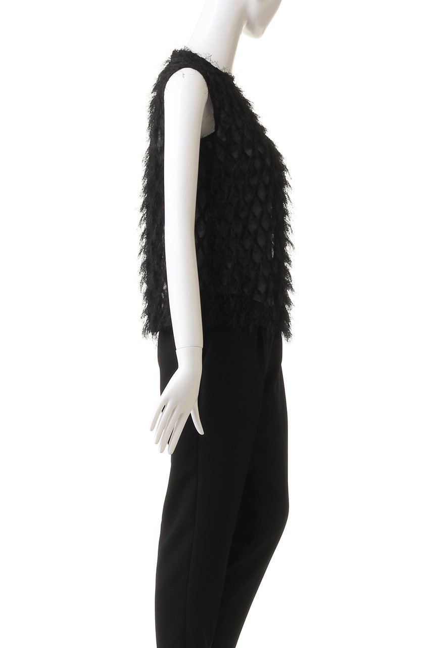 【ジェイドット/j.】のアーガイルジャガードトップス 人気、トレンドファッション・服の通販 founy(ファニー) ファッション Fashion レディースファッション Fashion for Women トップス・カットソー Cut & Sew Tops キャミソール&ノースリーブ Camisoles & Sleeveless Tops シャツ・ブラウス・オフィスカジュアル Elegant Blouses & Button-Ups ジャカード/ジャガード Jacquard, Woven Pattern テクスチャー Texture, Textured Fabric ノースリーブ Sleeveless, No-Sleeve リュクス Luxury, Elegant, High-End, Chic other-3|ID: prp329100004882707 ipo3291000000036446400