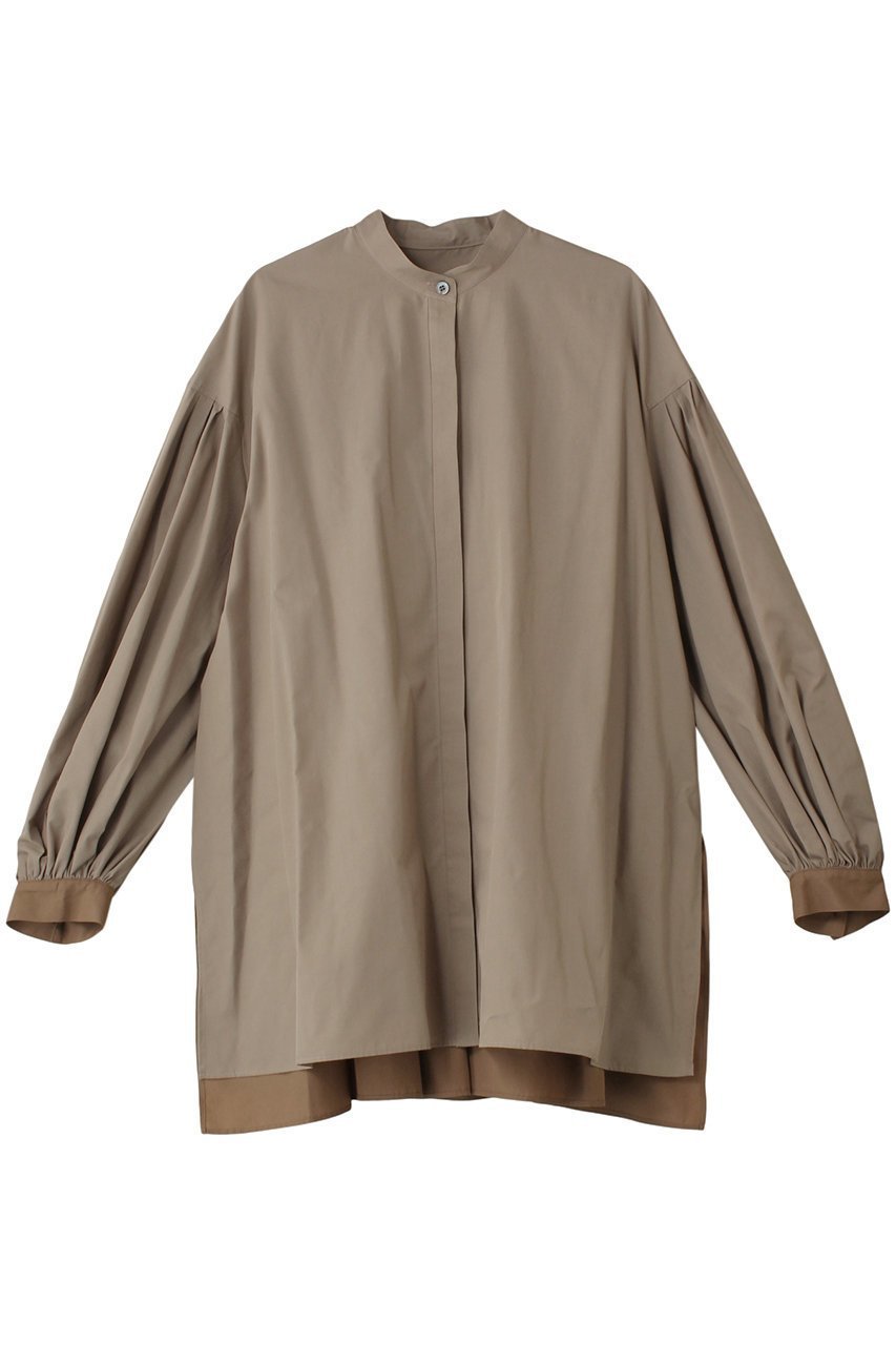 【ル フィル/LE PHIL】のタイプライターギャザーバイカラーブラウス 人気、トレンドファッション・服の通販 founy(ファニー) ファッション Fashion レディースファッション Fashion for Women トップス・カットソー Cut & Sew Tops シャツ・ブラウス・オフィスカジュアル Elegant Blouses & Button-Ups ギャザー Gathered, Ruffled スリット Slit, Slit Detail スリーブ Sleeve, Long Sleeve / Short Sleeve ブロック Block, Solid Block Pattern ブロード Broadcloth, Fine Cotton ヨーク Yoke, Yoke Design ロング Long, Long-Length other-1|ID: prp329100004882709 ipo3291000000036446415