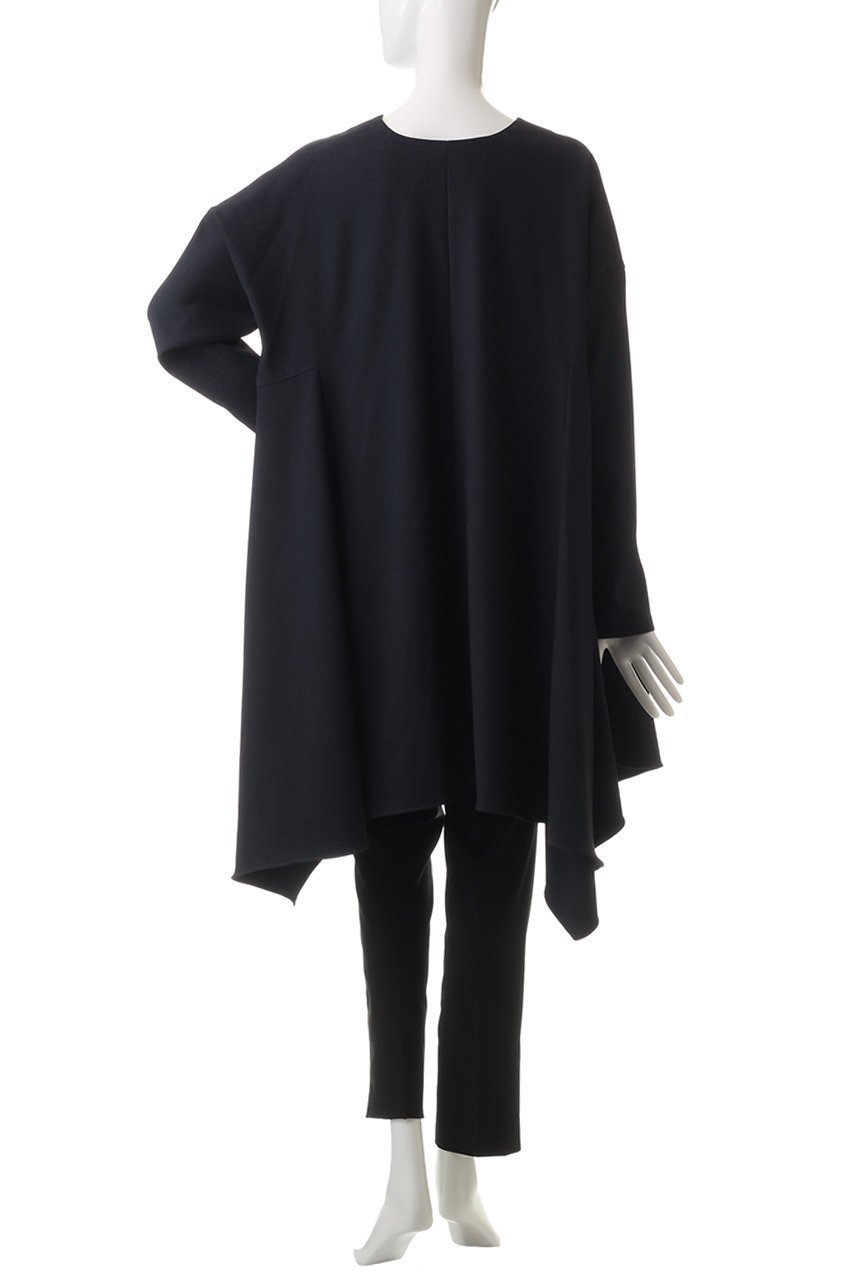 【ル フィル/LE PHIL】の2WAYツイルイレギュラーヘムブラウス 人気、トレンドファッション・服の通販 founy(ファニー) ファッション Fashion レディースファッション Fashion for Women トップス・カットソー Cut & Sew Tops シャツ・ブラウス・オフィスカジュアル Elegant Blouses & Button-Ups イレギュラーヘム Irregular Hem コンパクト Compact, Small Size ストレッチ Stretch, Stretchy Fabric スリーブ Sleeve, Long Sleeve / Short Sleeve ツイル Twist, Twisted Detail ドレープ Drape, Draping Fabric ミックス Mix, Mixed Style ロング Long, Long-Length エレガント 上品 Elegant ビジネス 仕事 通勤 Business / Work / Commuting other-4|ID: prp329100004882713 ipo3291000000036446469