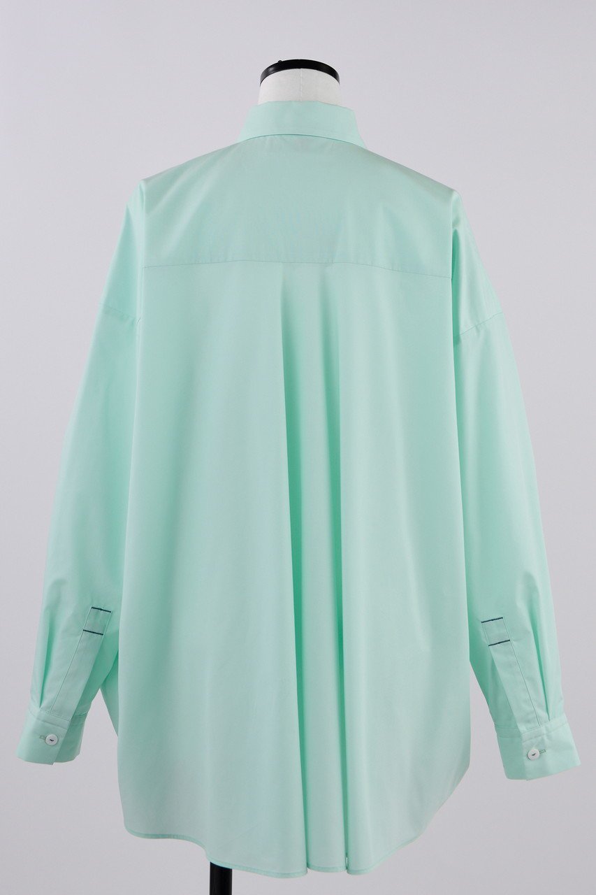 【ナゴンスタンス/nagonstans】のT/Cブロード スクエアヘム SH/シャツ 人気、トレンドファッション・服の通販 founy(ファニー) 　ファッション　Fashion　レディースファッション　Fashion for Women　トップス・カットソー　Cut & Sew Tops　シャツ・ブラウス・オフィスカジュアル　Elegant Blouses & Button-Ups　おすすめ　Recommended / Our Picks　スクエア　Square, Square Shape　スリーブ　Sleeve, Long Sleeve / Short Sleeve　フォルム　Silhouette, Form　フレア　Flare, Flared　ブロード　Broadcloth, Fine Cotton　ベスト　Vest, Waistcoat　ロング　Long, Long-Length　other-3|ID: prp329100004882723 ipo3291000000036446579