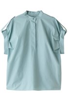 【リムアーク/RIM.ARK】のOver sized roll up SH/シャツ 人気、トレンドファッション・服の通販 founy(ファニー) ファッション Fashion レディースファッション Fashion for Women トップス・カットソー Cut & Sew Tops シャツ・ブラウス・オフィスカジュアル Elegant Blouses & Button-Ups コンパクト Compact, Small Size ショート Short, Short Length スリーブ Sleeve, Long Sleeve / Short Sleeve ブロード Broadcloth, Fine Cotton ロールアップ Roll-Up, Cuffed Hem thumbnail ライトブルー|ID: prp329100004882727 ipo3291000000036446643