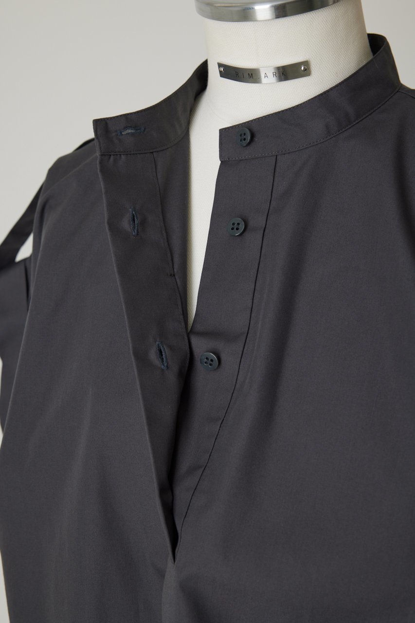 【リムアーク/RIM.ARK】のOver sized roll up SH/シャツ 人気、トレンドファッション・服の通販 founy(ファニー) ファッション Fashion レディースファッション Fashion for Women トップス・カットソー Cut & Sew Tops シャツ・ブラウス・オフィスカジュアル Elegant Blouses & Button-Ups コンパクト Compact, Small Size ショート Short, Short Length スリーブ Sleeve, Long Sleeve / Short Sleeve ブロード Broadcloth, Fine Cotton ロールアップ Roll-Up, Cuffed Hem other-8|ID: prp329100004882727 ipo3291000000036446661