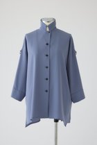 【リムアーク/RIM.ARK】のRoll-up SH/シャツ 人気、トレンドファッション・服の通販 founy(ファニー) ファッション Fashion レディースファッション Fashion for Women トップス・カットソー Cut & Sew Tops シャツ・ブラウス・オフィスカジュアル Elegant Blouses & Button-Ups スタンダード Standard, Basic スリーブ Sleeve, Long Sleeve / Short Sleeve バランス Balance, Style Balance ロング Long, Long-Length ロールアップ Roll-Up, Cuffed Hem 夏 Summer thumbnail パープル|ID: prp329100004882731 ipo3291000000036446687