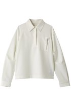 【リムアーク/RIM.ARK】のSleeve tuck asymmetry tops/トップス 人気、トレンドファッション・服の通販 founy(ファニー) ファッション Fashion レディースファッション Fashion for Women トップス・カットソー Cut & Sew Tops シャツ・ブラウス・オフィスカジュアル Elegant Blouses & Button-Ups コンパクト Compact, Small Size ストレッチ Stretch, Stretchy Fabric スリーブ Sleeve, Long Sleeve / Short Sleeve ポケット Pocket, Pocket Detail マニッシュ Mannish, Boyish ロング Long, Long-Length thumbnail オフホワイト|ID: prp329100004882758 ipo3291000000036446903