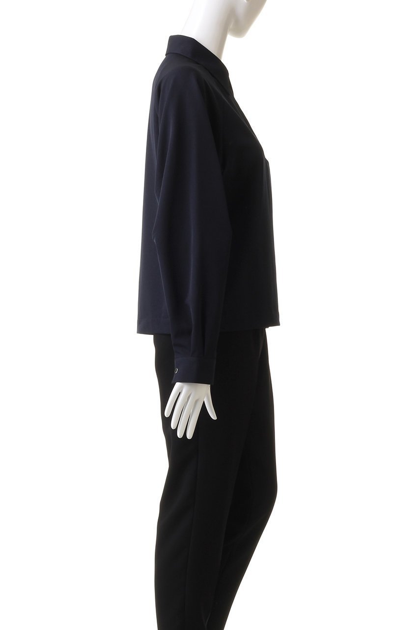 【リムアーク/RIM.ARK】のSleeve tuck asymmetry tops/トップス 人気、トレンドファッション・服の通販 founy(ファニー) 　ファッション　Fashion　レディースファッション　Fashion for Women　トップス・カットソー　Cut & Sew Tops　シャツ・ブラウス・オフィスカジュアル　Elegant Blouses & Button-Ups　コンパクト　Compact, Small Size　ストレッチ　Stretch, Stretchy Fabric　スリーブ　Sleeve, Long Sleeve / Short Sleeve　ポケット　Pocket, Pocket Detail　マニッシュ　Mannish, Boyish　ロング　Long, Long-Length　other-3|ID: prp329100004882758 ipo3291000000036446911